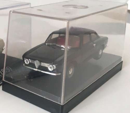 Alfa Romeo Giulia Sprint GT 1963 black 1/43 Progetto NEW+boxed  #5051 instant wheels