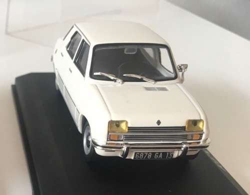 Renault 7 1977 white 1/43 IXO NEW+boxed  #5052 instant wheels