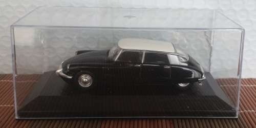 Citroen DS19 1964 black+white 1/43 IXO NEW+showcased  #5081 instant wheels