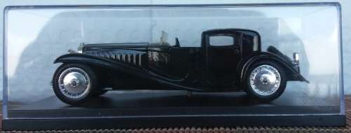 Bugatti Royale Coupe deVille 1928 black 1/43 Solido NEW+showcased  #5098 instant wheels