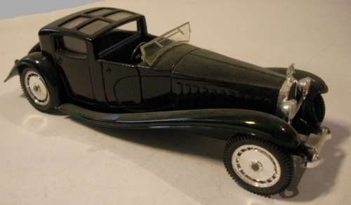 Bugatti Royale Coupe deVille 1928 black 1/43 Solido NEW+showcased  #5098 instant wheels