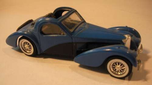 Bugatti 57S Atalante open convertible 1939 blue Solido 1/43 NEW+showcased  #5112 instant wheels