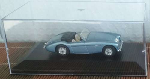 Austin Healey convertible1961 blue-silver 1/43Dinky NEW+showcased  #5119 instant wheels