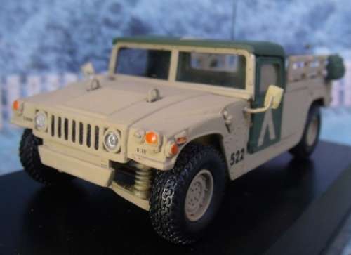 Hummer H1 Pick-Up 2000 Desert Storm-beige 1/43 VICTORIA NEW+showcased  #5121 instant wheels