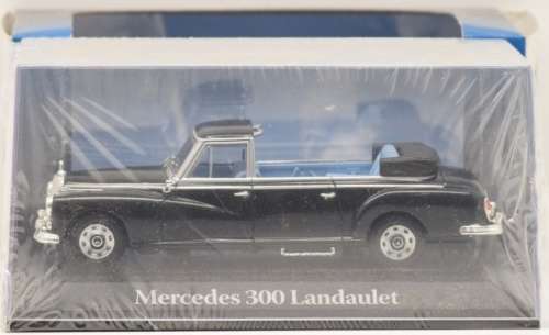 Mercedes-Benz 300D Landaulet `Adenauer` 1963 1/43 IXO NEW+boxed  #5128 instant wheels