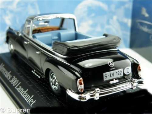 Mercedes-Benz 300D Landaulet `Adenauer` 1963 1/43 IXO NEW+boxed  #5128 instant wheels