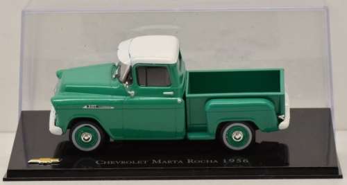 Chevrolet 3100 stepside pick-up 1956 green 1/43 IXO NEW+boxed  #5129 instant wheels