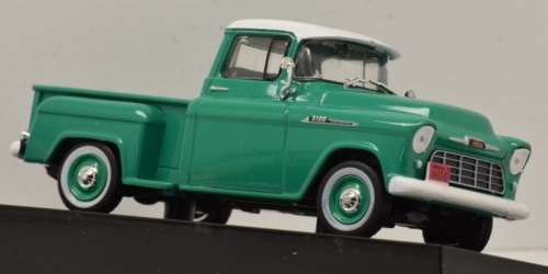 Chevrolet 3100 stepside pick-up 1956 green 1/43 IXO NEW+boxed  #5129 instant wheels