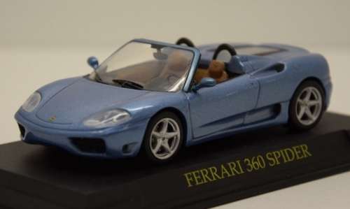 Ferrari 360 Spider (Modena) 2000 blue-met 1/43 IXO NEWinBlister  #5132 instant wheels