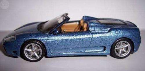 Ferrari 360 Spider (Modena) 2000 blue-met 1/43 IXO NEWinBlister  #5132 instant wheels