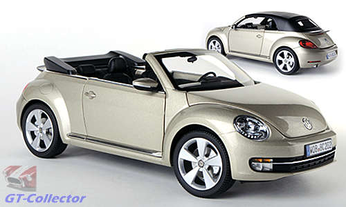 Volkswagen New Beetle Cabriolet 2013 beige 1/18 Kyosho NEW+boxed  #8060 instant wheels