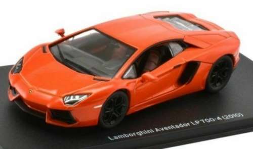 Lamborghini Aventador LP 700-4 2010 orange 1/43 IXO NEW+boxed  #5141 instant wheels