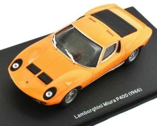 Lamborghini Miura P400 1966 orange 1/43 IXO NEW+boxed  #5143 instant wheels