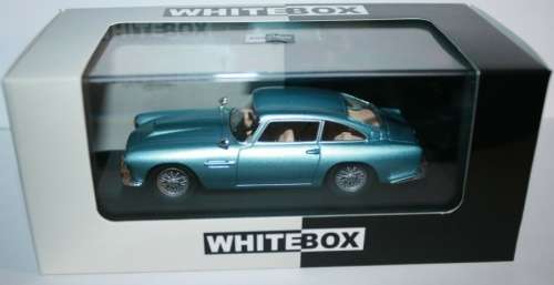 Aston Martin DB4 1958 light-blue-met 1/43 WhiteBox NEW+boxed  #5146 instant wheels