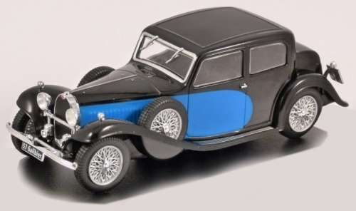 Bugatti 57 Galibier 1934 blue/black 1/43 Whitebox NEW+boxed  #5147 instant wheels