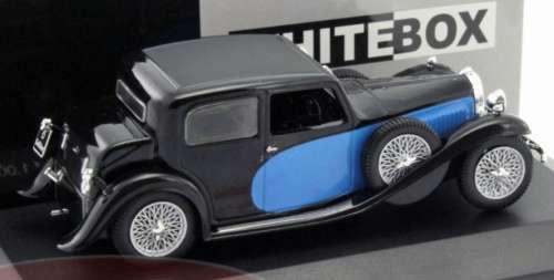 Bugatti 57 Galibier 1934 blue/black 1/43 Whitebox NEW+boxed  #5147 instant wheels