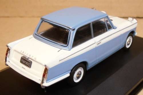Triumph Herald 1959 blue/white 1/43 WhiteBox NEW+boxed  #5153 instant wheels