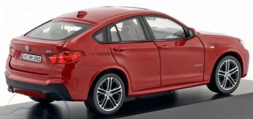 BMW X4 2015 red-met 1/43 Herpa NEW+boxed  #5157 instant wheels