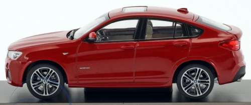 BMW X4 2015 red-met 1/43 Herpa NEW+boxed  #5157 instant wheels