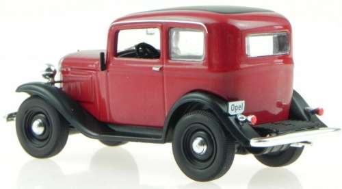 Opel P4 1935 red 1/43 IXO NEW+boxed  #5160 instant wheels