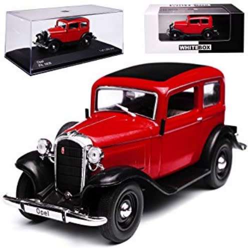 Opel P4 1935 red 1/43 IXO NEW+boxed  #5160 instant wheels