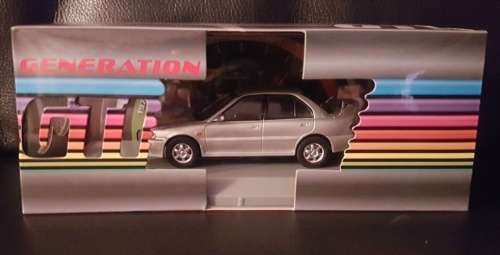Mitsubishi Lancer EVO 1 1992 silver 1/43 IXO GTI.Collection NEW+boxed  #5167 instant wheels