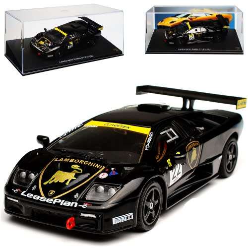 Lamborghini Diablo GT-R #22 `01 black 1/43 IXO NEW+boxed  #5175 instant wheels