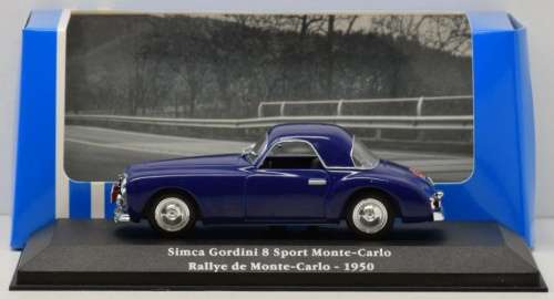 Simca Gordini 8 Sport Monte-Carlo 1950 blue 1/43 IXO NEW+boxed  #5178 instant wheels
