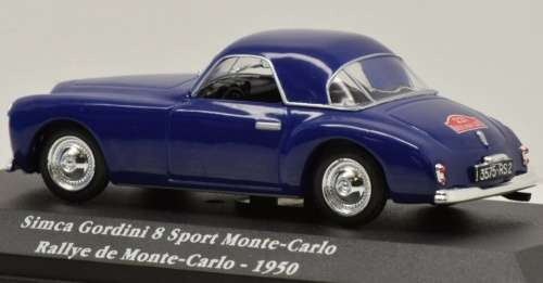 Simca Gordini 8 Sport Monte-Carlo 1950 blue 1/43 IXO NEW+boxed  #5178 instant wheels