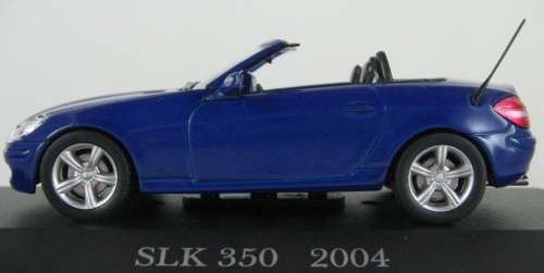 Mercedes SLK 350 (R171) 2004 blue 1/43 IXO NEW+boxed  #5182 instant wheels