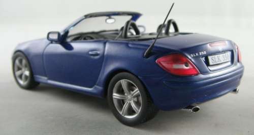 Mercedes SLK 350 (R171) 2004 blue 1/43 IXO NEW+boxed  #5182 instant wheels