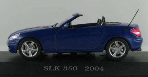 Mercedes SLK 350 (R171) 2004 blue 1/43 IXO NEW+boxed  #5182 instant wheels