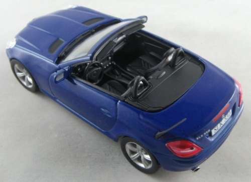 Mercedes SLK 350 (R171) 2004 blue 1/43 IXO NEW+boxed  #5182 instant wheels