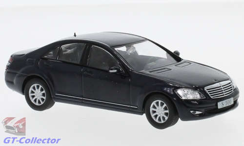 Mercedes-Benz S 500 (W221) 2006 dark blue 1/43 IXO NEW+boxed  #5183 instant wheels