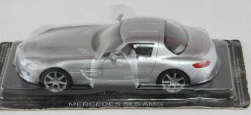 Mercedes-Benz SLS AMG (C197) 2010 silver 1/43 IXO NEWinBlister  #5185 instant wheels