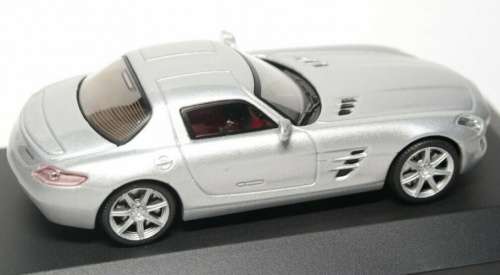 Mercedes-Benz SLS AMG (C197) 2010 silver 1/43 IXO NEWinBlister  #5185 instant wheels