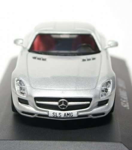 Mercedes-Benz SLS AMG (C197) 2010 silver 1/43 IXO NEWinBlister  #5185 instant wheels