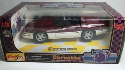 Chevrolet Corvette Indianapolis 500 1995 1/18 Maisto NEW+boxed  #8282 instant wheels