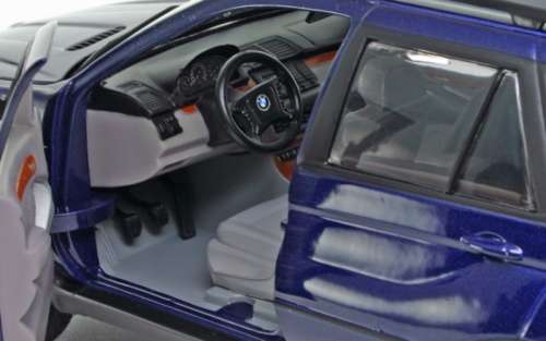 BMW X5 series (E53) 1999 dk.blue-met 1/18 Anson (30835) NEW+boxed  #8998 instant wheels