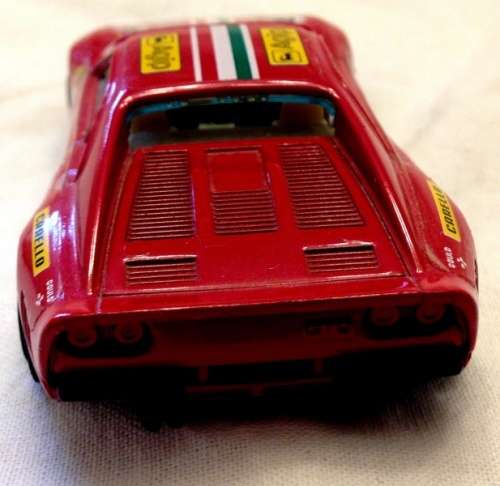 Ferrari GTO 1984 red 1/43 Bburago NEW+showcased  #5190 instant wheels