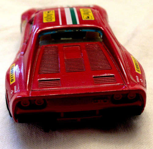 Ferrari GTO 1984 red 1/43 Bburago NEW+showcased  #5190 instant wheels