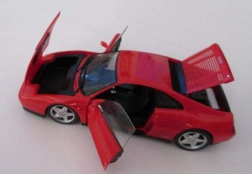 Ferrari 348 1989 red 1/43 Herpa Resin NEW+Showcased  #5191 instant wheels