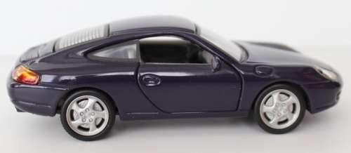 Porsche 911 Carrera (996) 2002 black 1/43 Hongwell NEW+showcased  #5193 instant wheels