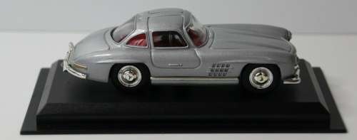 Mercedes-Benz 300 SL 1952 grey-met/silver 1/43 IXO NEWinShowcase  #5194 instant wheels