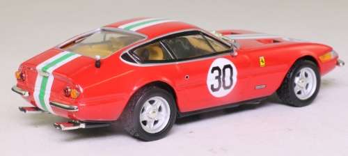 Ferrari 365 GTB/4 red 1968 Daytona Racing 1/43 NEW+showcased  #5195 instant wheels