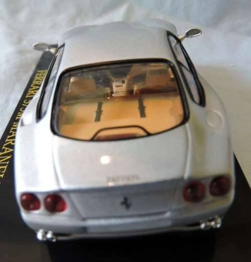 Ferrari 575M Maranello 2002 silver 1/43 Ixo NEW+showcased  #5199 instant wheels
