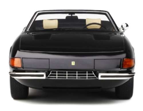 Ferrari 365 GTB/4 1969 black 1/43 Rio NEW+showcased  #5203 instant wheels