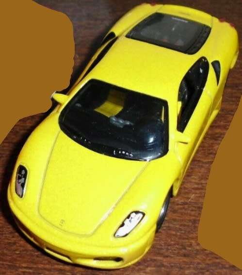 Ferrari F430 2009 yellow-met 1/43 HotWheels NEW+showcased  #5204 instant wheels