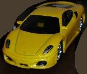 Ferrari F430 2009 yellow-met 1/43 HotWheels NEW+showcased  #5204 instant wheels