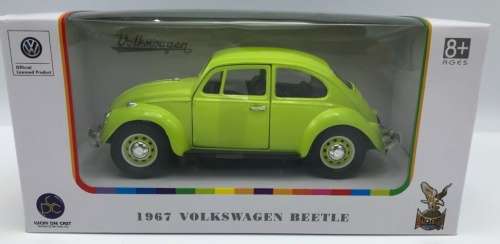 Volkswagen Beetle 1967 bright green 1/24 Road Signature NEW+boxed  #2195 instant wheels